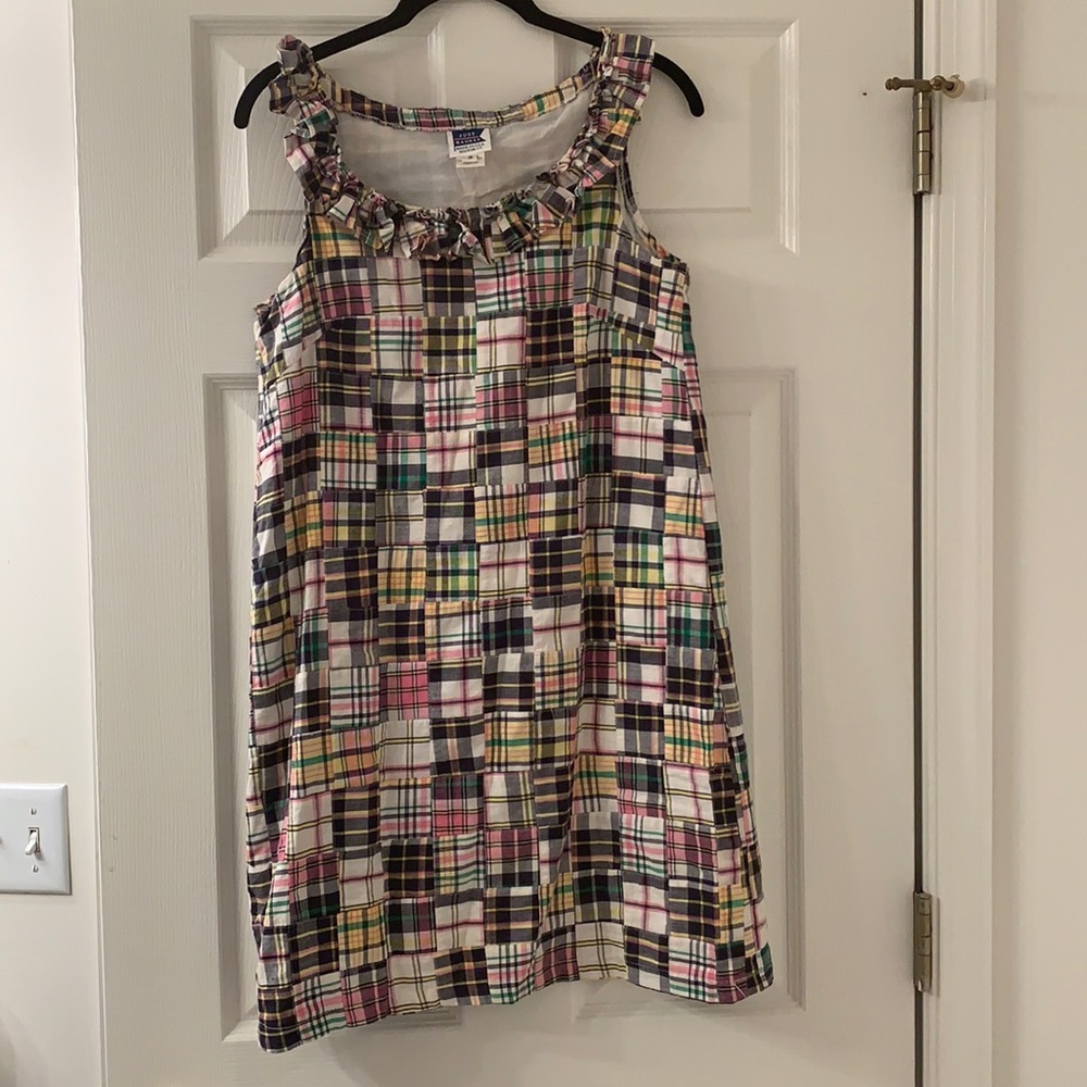 Just Madras Shift Dress || Size S